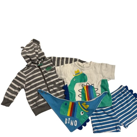 Lily & Jack & Carter Dinosaur Outfit – Size 3-6M |  [💥BUNDLE 4 items] - Picture 1 of 8